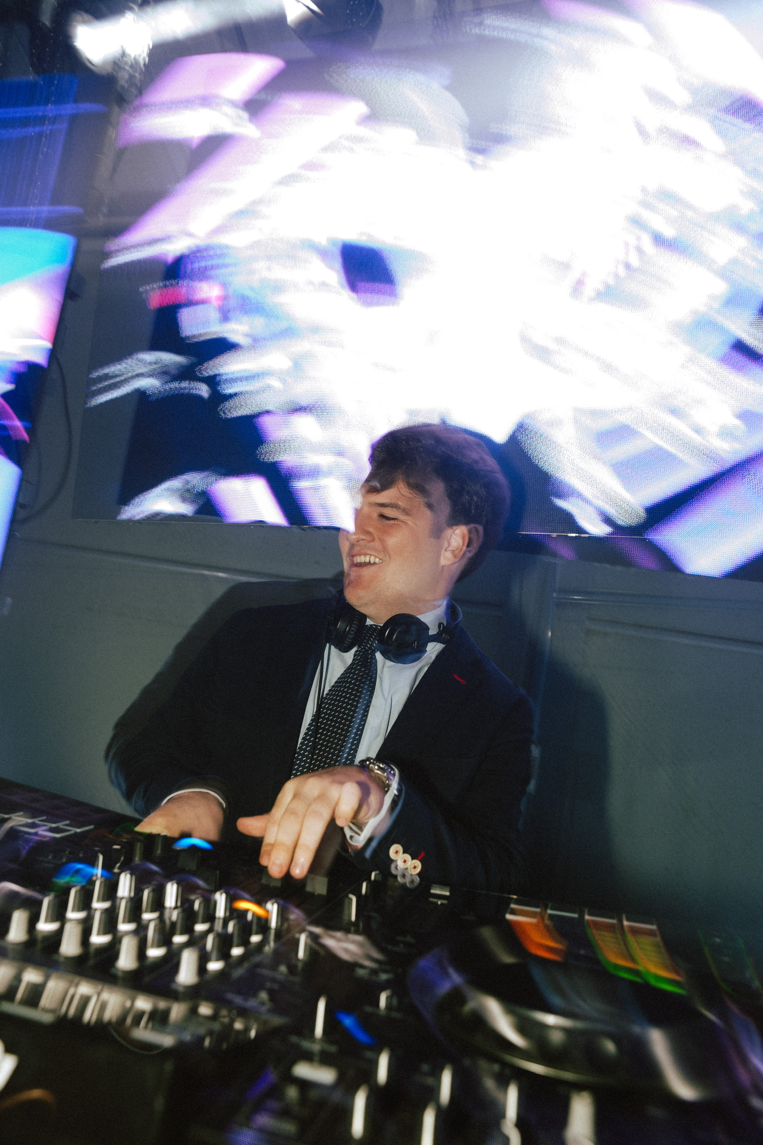 DJ de Beatwave en cabina